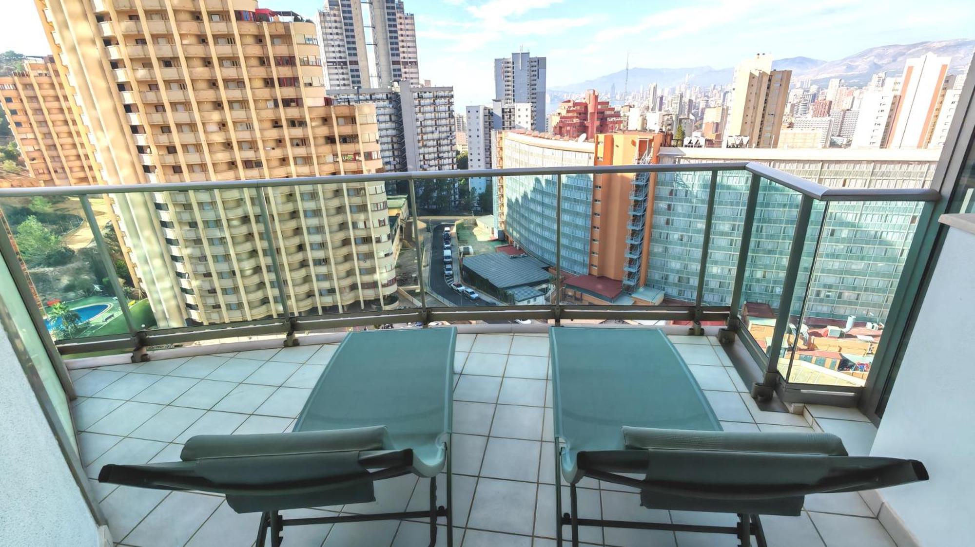 בנידורם Skyline 5 Apartment With Private Balcony And Nice Views מראה חיצוני תמונה