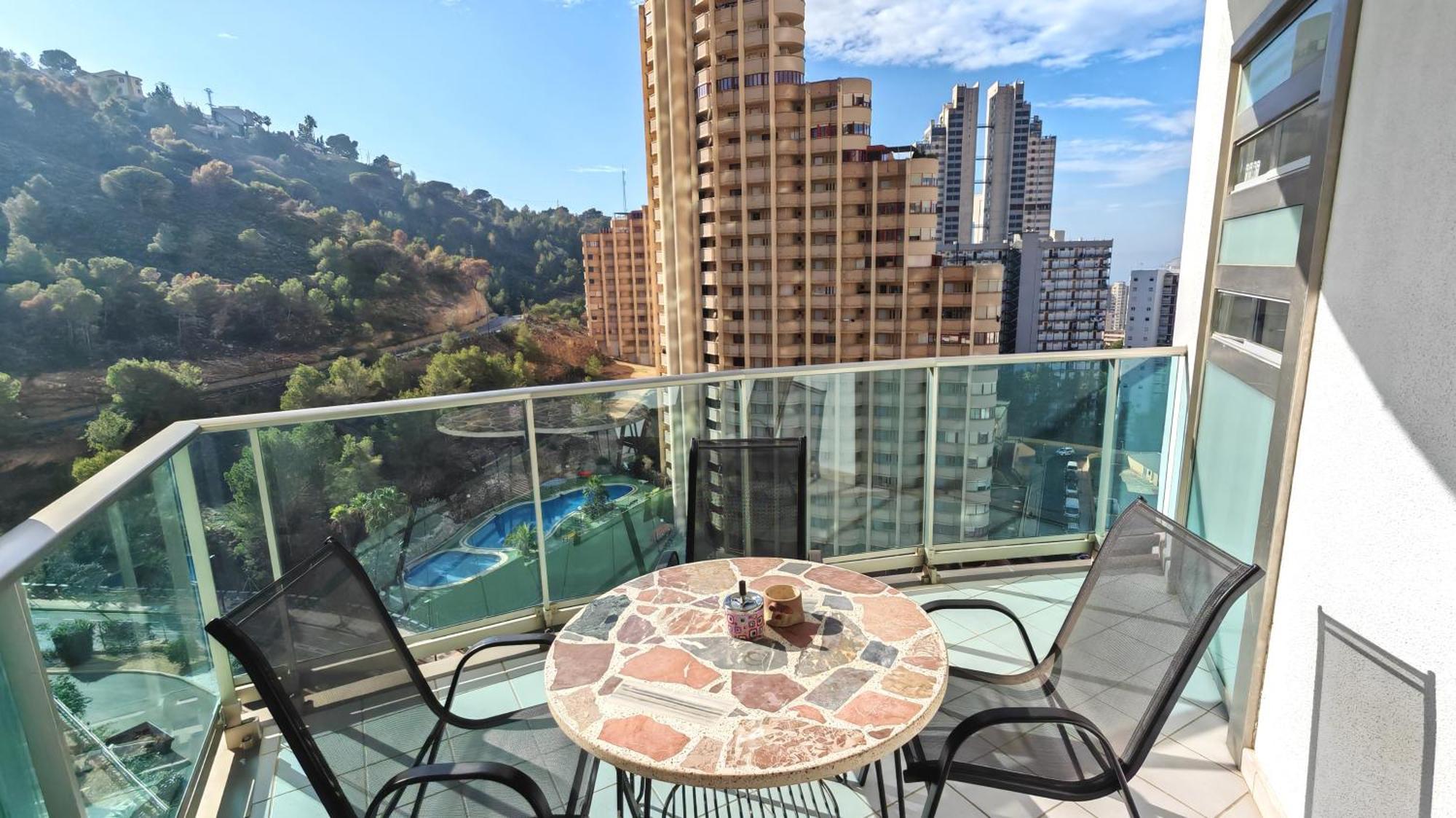 בנידורם Skyline 5 Apartment With Private Balcony And Nice Views מראה חיצוני תמונה